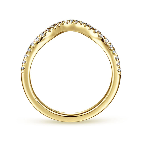 14K Yellow Gold Matching Wedding Band