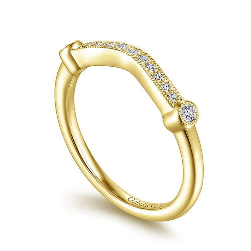 14K Yellow Gold Matching Wedding Band