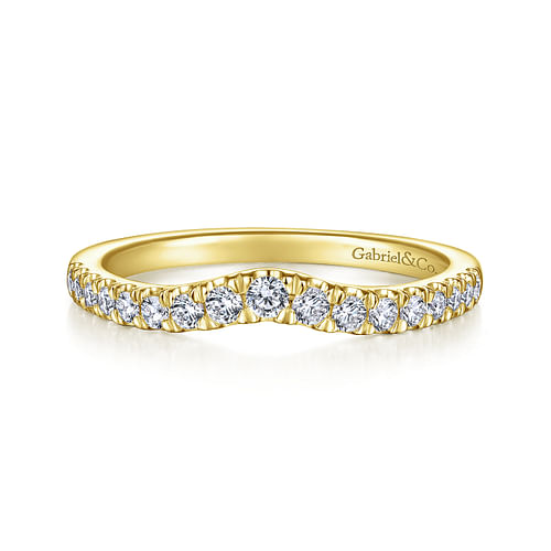 14K Yellow Gold Matching Wedding Band