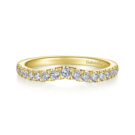 Gabriel - 14K Yellow Gold Matching Wedding Band