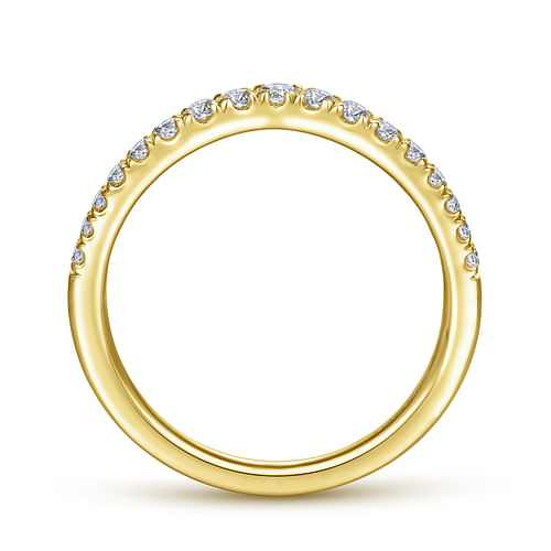 14K Yellow Gold Matching Wedding Band