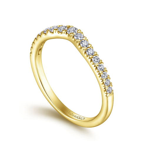 14K Yellow Gold Matching Wedding Band