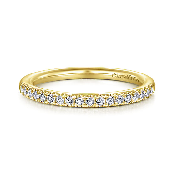 Gabriel - 14K Yellow Gold Matching Wedding Band