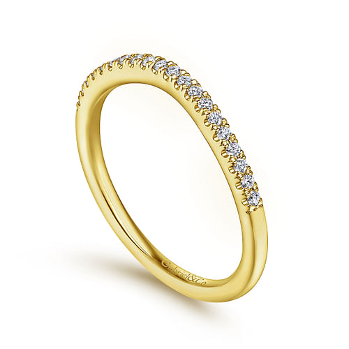 14K Yellow Gold Matching Wedding Band