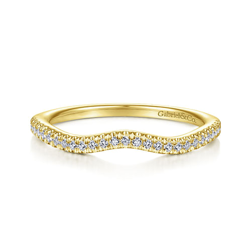 14K Yellow Gold Matching Wedding Band