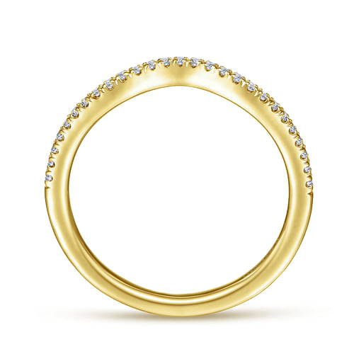 14K Yellow Gold Matching Wedding Band