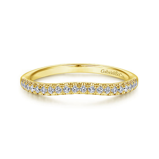 Gabriel - 14K Yellow Gold Matching Wedding Band