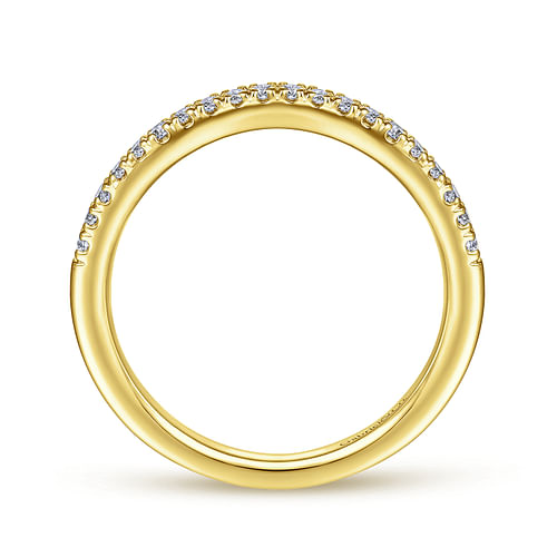 14K Yellow Gold Matching Wedding Band