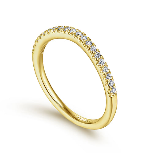 14K Yellow Gold Matching Wedding Band