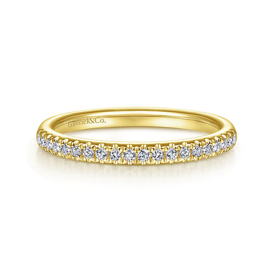 Gabriel - 14K Yellow Gold Matching Wedding Band