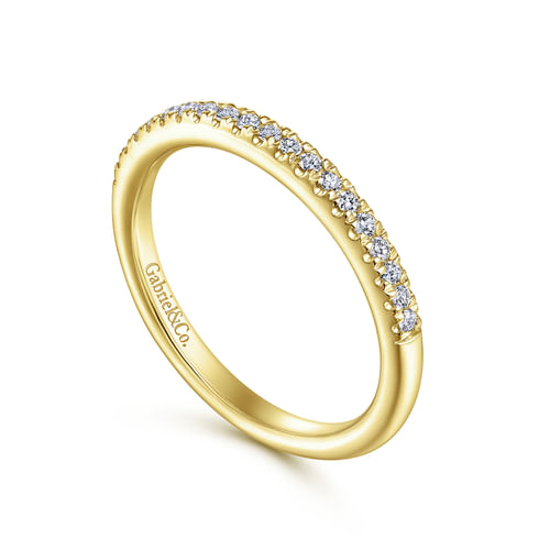 14K Yellow Gold Matching Wedding Band