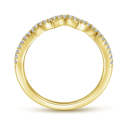 14K Yellow Gold Matching Wedding Band