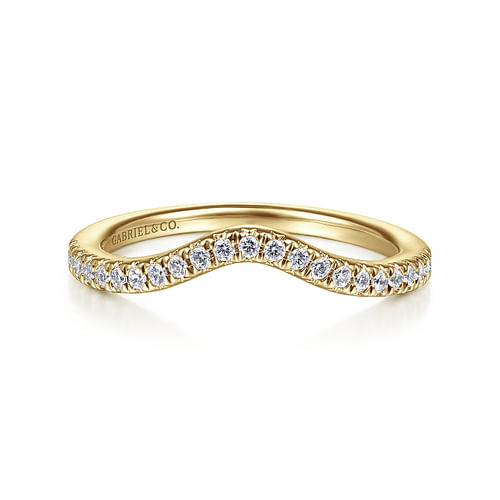 14K Yellow Gold Matching Wedding Band