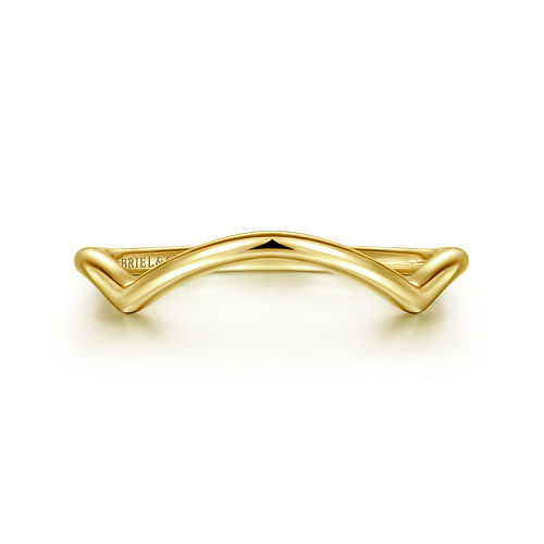 14K Yellow Gold Matching Wedding Band