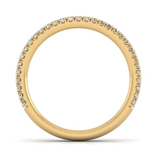 14K Yellow Gold Matching Wedding Band