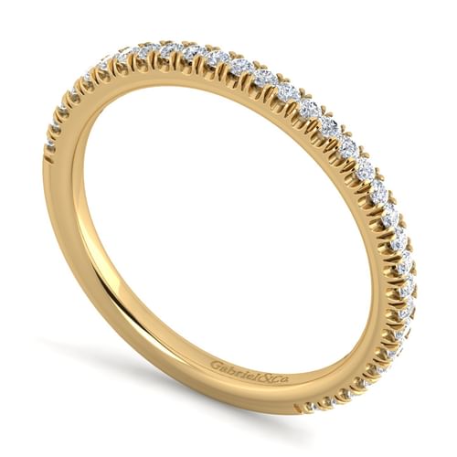 14K Yellow Gold Matching Wedding Band