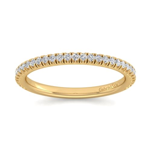14K Yellow Gold Matching Wedding Band
