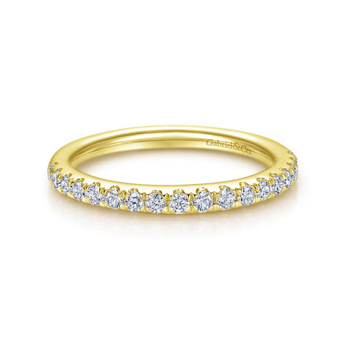 14K Yellow Gold Matching Wedding Band