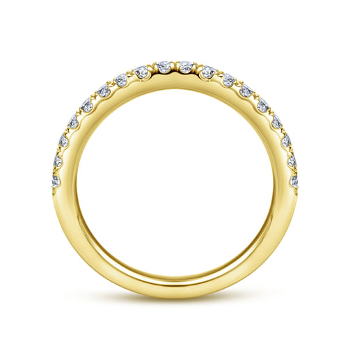 14K Yellow Gold Matching Wedding Band