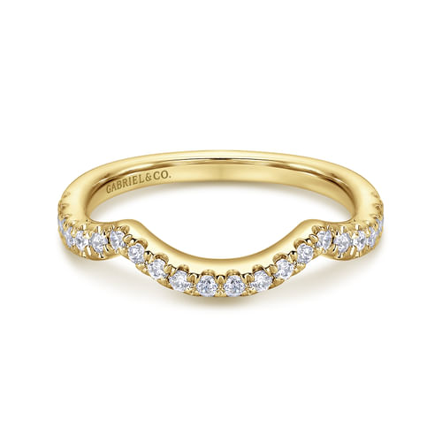 14K Yellow Gold Matching Wedding Band
