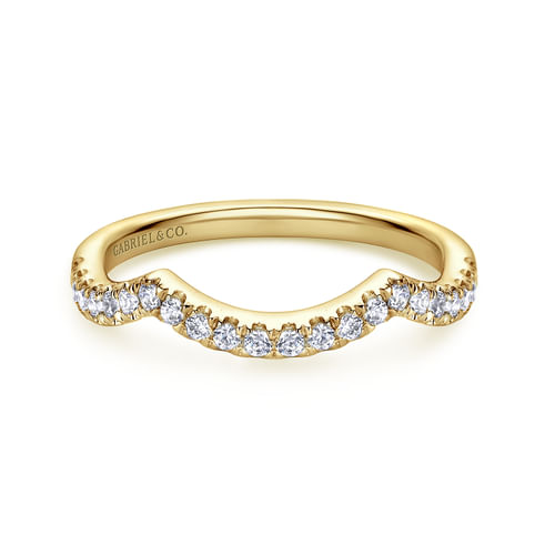 14K Yellow Gold Matching Wedding Band
