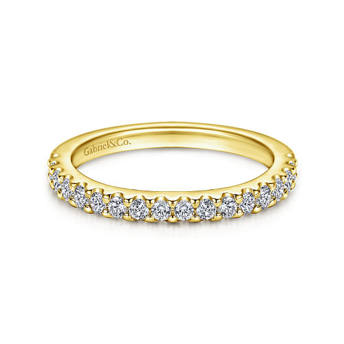 14K Yellow Gold Matching Wedding Band
