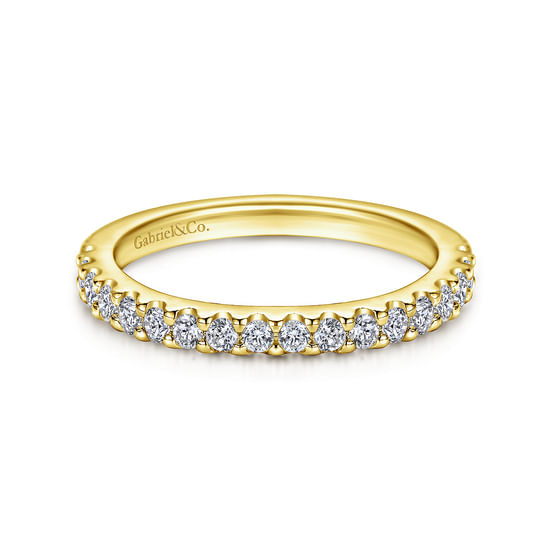 Gabriel - 14K Yellow Gold Matching Wedding Band