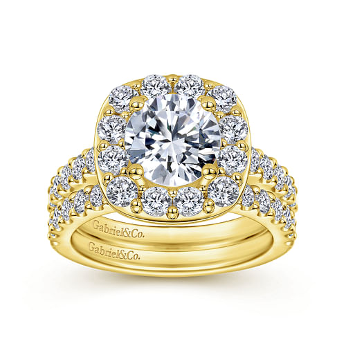 14K Yellow Gold Matching Wedding Band