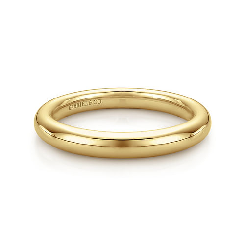 14K Yellow Gold Matching Wedding Band