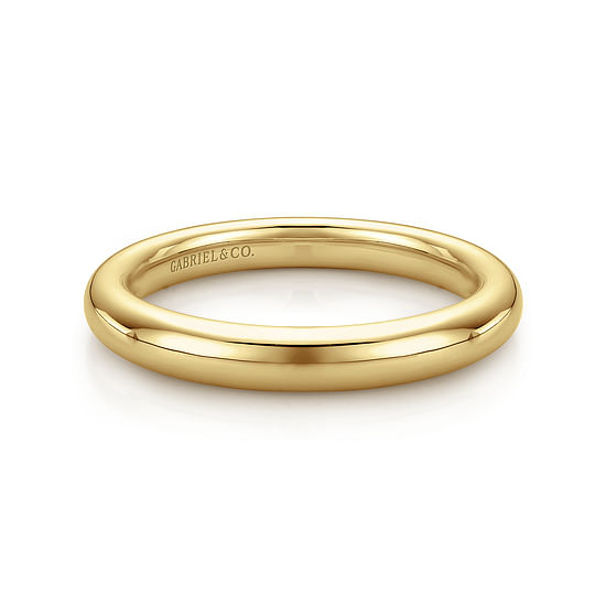 Gabriel - 14K Yellow Gold Matching Wedding Band