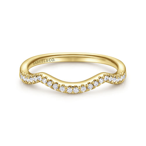 14K Yellow Gold Matching Wedding Band
