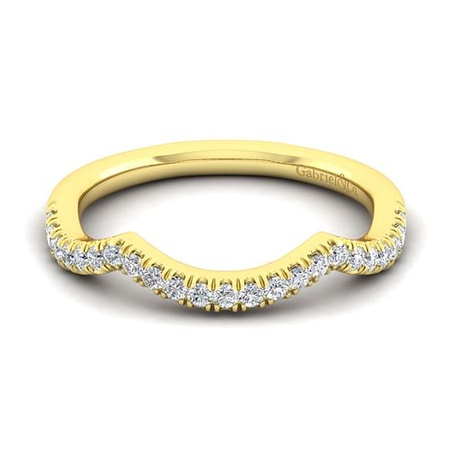 14K Yellow Gold Matching Wedding Band