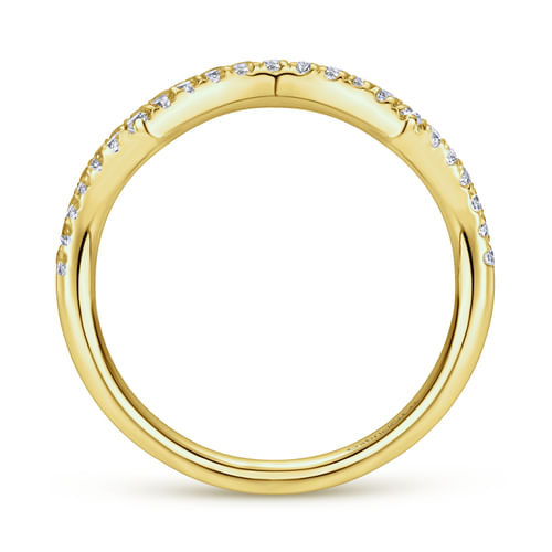 14K Yellow Gold Matching Wedding Band