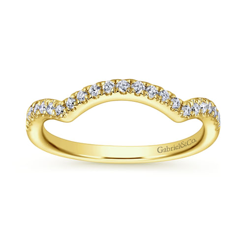 14K Yellow Gold Matching Wedding Band