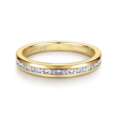 14K Yellow Gold Matching Wedding Band