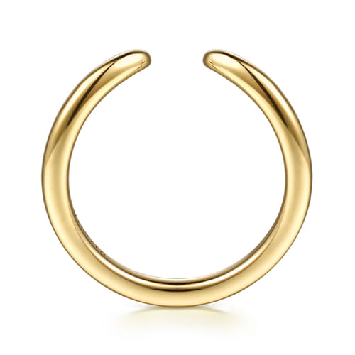 14K Yellow Gold Open Matching Wedding Band