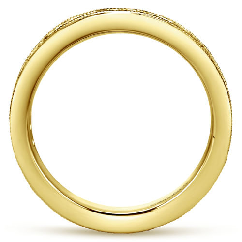 14K Yellow Gold Ruby Ring