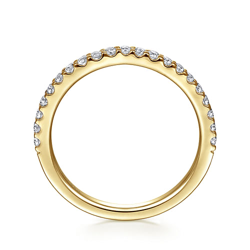 14K Yellow Gold Wedding Band