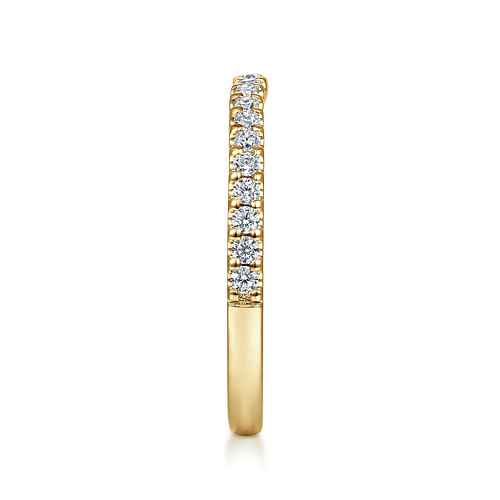 14K Yellow Gold Wedding Band