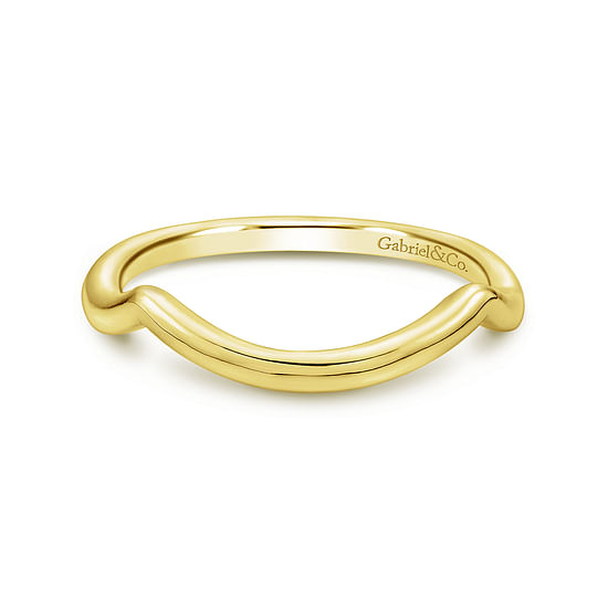 Gabriel - 14K Yellow Gold Wedding Band