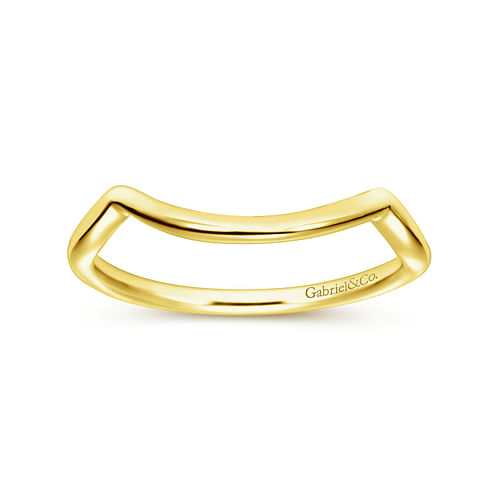 14K Yellow Gold Wedding Band