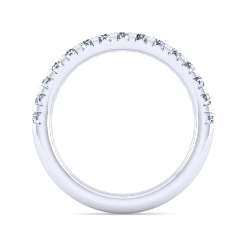 14k White Gold Diamond Anniversary Band