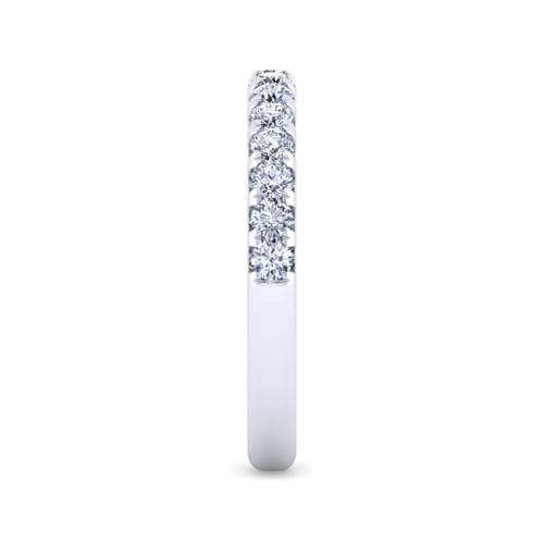 14k White Gold Diamond Anniversary Band
