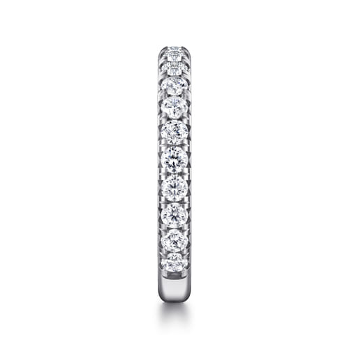 14k White Gold Diamond Anniversary Band