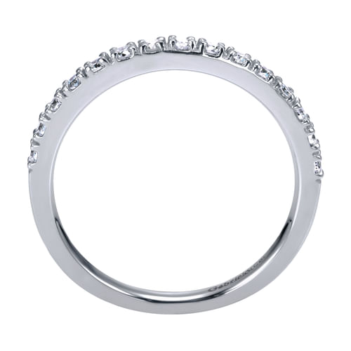 14k White Gold Diamond Anniversary Band