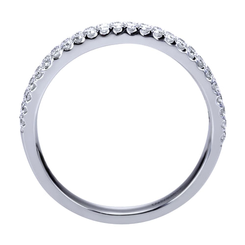 14k White Gold Diamond Anniversary Band