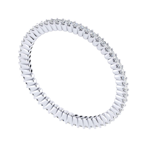 14k White Gold Diamond Eternity Band 14k White Gold Diamond Eternity Band