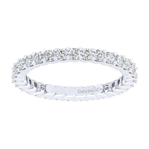 14k White Gold Diamond Eternity Band 14k White Gold Diamond Eternity Band