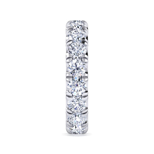 14k White Gold Diamond Eternity Band