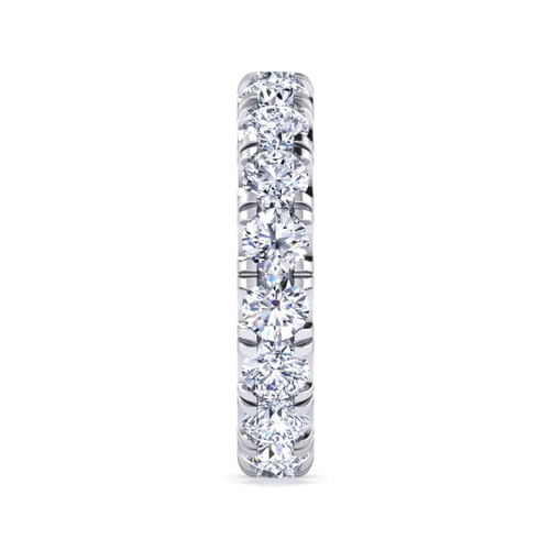 14k White Gold Diamond Eternity Band